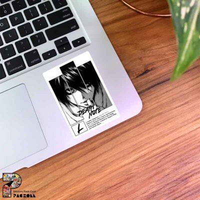 استیکر کارآگاه L Lawliet از انیمه Death Note