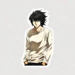 استیکر شخصیت L Lawliet از انیمه Death Note