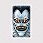 استیکر چهره ترسناک Ryuk