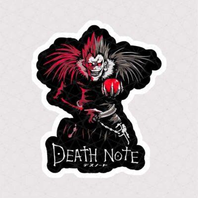 استیکر Ryuk همراه با متن Death Note