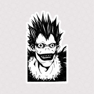 استیکر Ryuk طرح سیاه و سفید