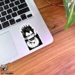 استیکر Ryuk طرح سیاه و سفید