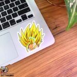 استیکر وجیتو در حالت سوپر سایان