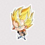 استیکر چیبی گوهان از دنیای دراگون بال زد