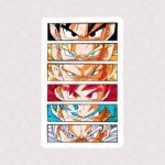 استیکر شخصیت‌های انیمه دراگون بال