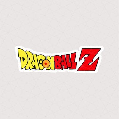 استیکر لوگوی Dragon Ball Z