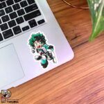 استیکر شخصیت Izuku Midoriya از انیمه My Hero Academia