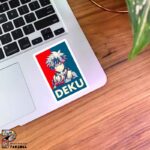 استیکر کارت Deku از انیمه My Hero Academia