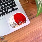 استیکر موهای 2 رنگ Shoto Todoroki