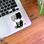 استیکر Shoto Todoroki طرح سیاه و سفید