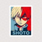استیکر کارت شوتو تودوروکی