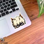 استیکر چهره کاتسوکی باکوگو