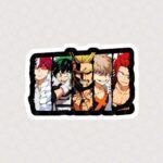 استیکر شخصیت‌های My Hero Academia