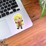 استیکر شخصیت Riko با موهای زرد  از انیمه Made in Abyss