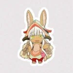 استیکر چهره Nanachi از انیمه Made in Abyss