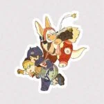 استیکر شخصیت های انیمه Made in Abyss