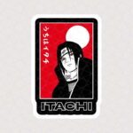 استیکر کارت Itachi Uchiha از انیمه ناروتو