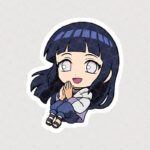استیکر کیوت Hinata Hyūga از انیمه ناروتو