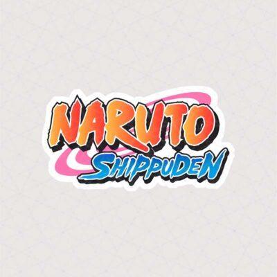 استیکر لوگو Naruto Shippuden از انیمه ناروتو