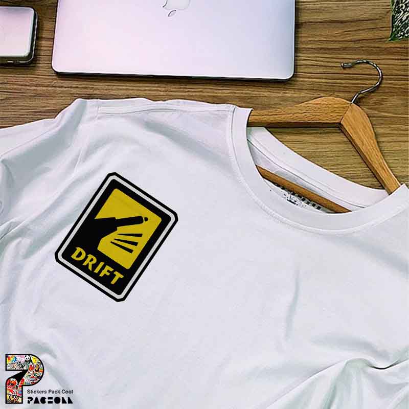 6142 P Sticker Offroad استیکر نماد Drift طرح مستطیل