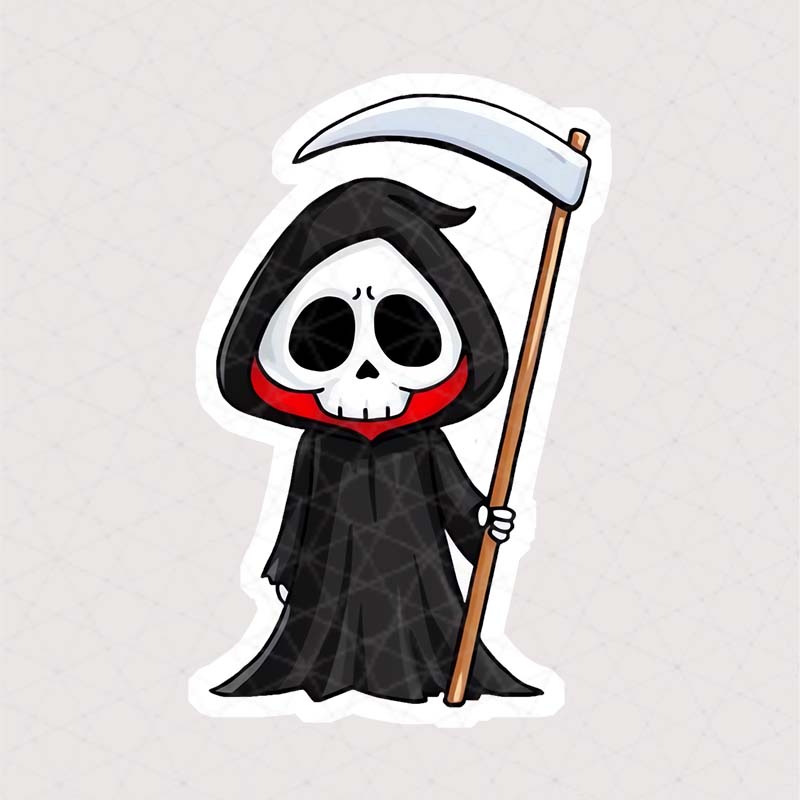 8620 Asli Sticker Skeleton استیکر دروگر بامزه