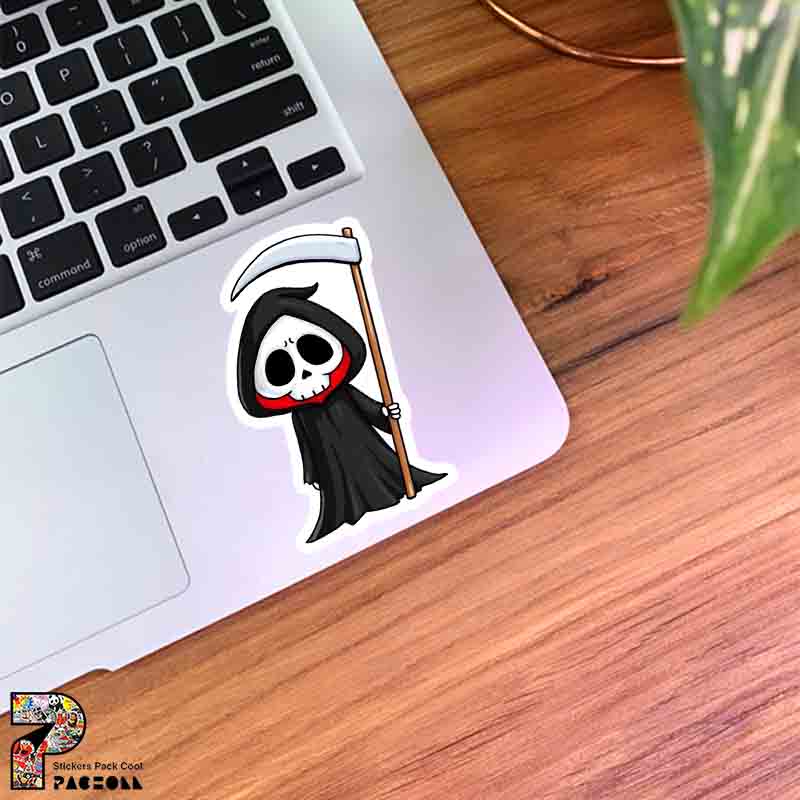 8620 K Sticker Skeleton استیکر دروگر بامزه