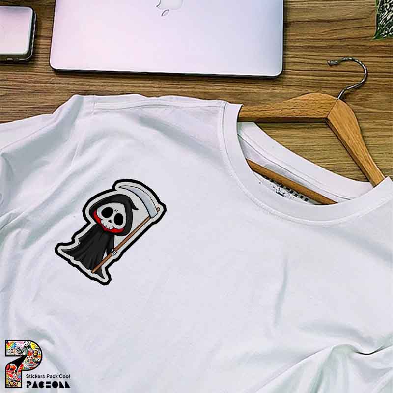 8620 P Sticker Skeleton استیکر دروگر بامزه
