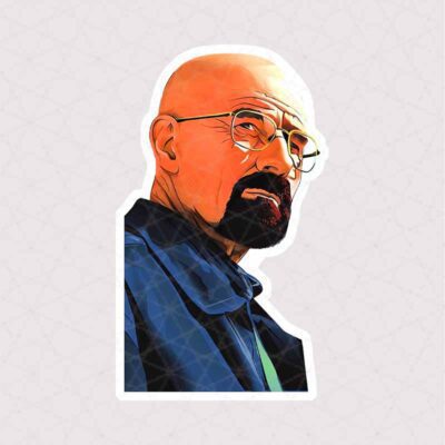 استیکر والتر وایت از برکینگ بد