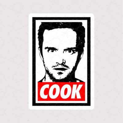استیکر جسی پینکمن طرح Cook