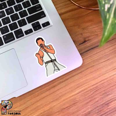 استیکر گرافیکی Freddie Mercury از گروه Queen