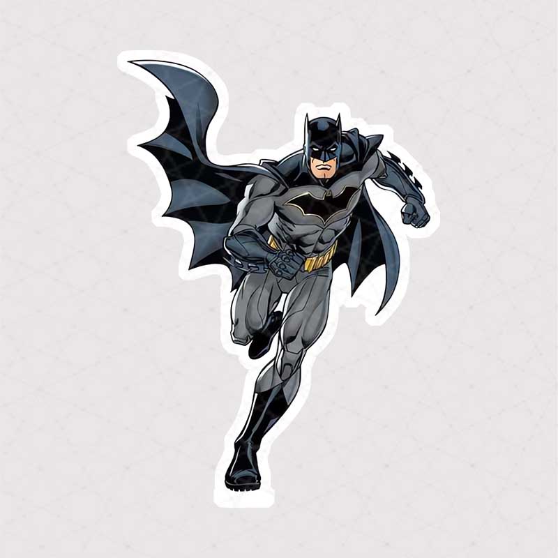 5295 Asli Sticker Batman استیکر بتمن در حال دویدن