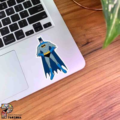 استیکر BatMan با با شنل آبی