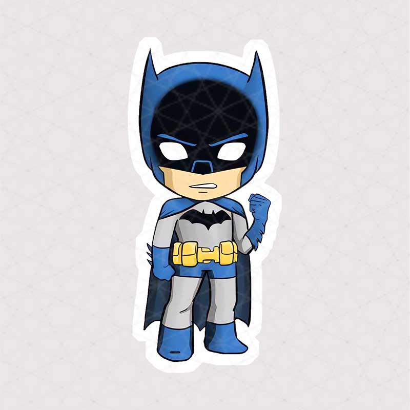 5314 Asli Sticker Batman استیکر بتمن طرح چبی