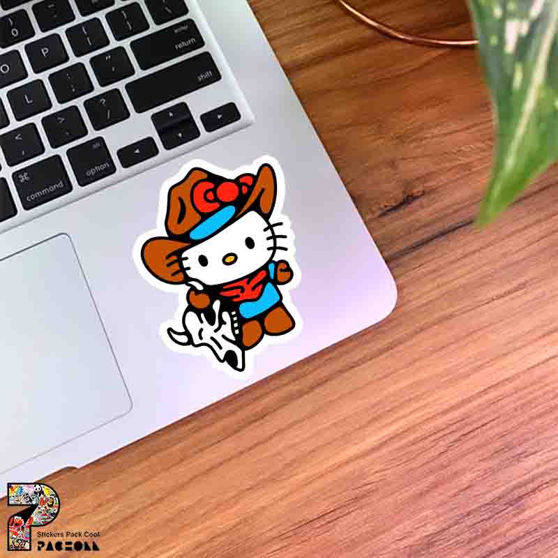 5368 K Sticker Kitty استیکر هلو کیتی کابوی