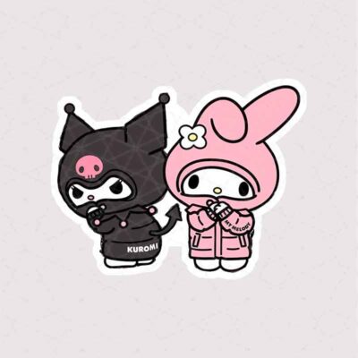 استیکر کرومی و مای ملودی زمستانی