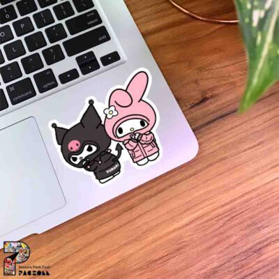 استیکر کرومی و مای ملودی زمستانی