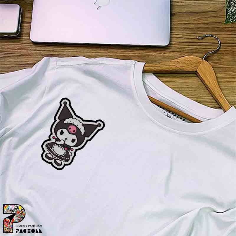 5383 P Sticker Kuromi استیکر کورومی پیشخدمت بانمک