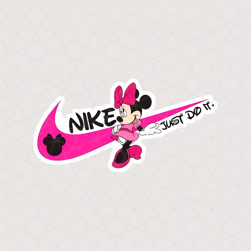 5388 Asli Sticker Mickey Mouse استیکر مینی ماوس نایکی صورتی