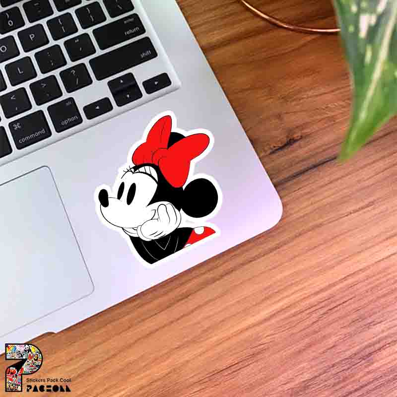 5404 K Sticker Mickey Mouse استیکر مینی ماوس سرخوش