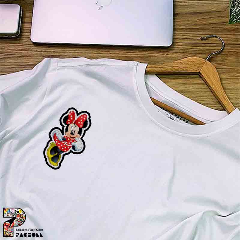 5410 P Sticker Mickey Mouse استیکر مینی موس شیطون و شاد